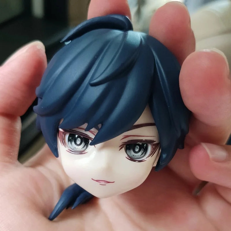 New 2025 1/12 BJD Doll Hairstyle Head GSC Replacement Hair And Face for Obitsu11 Ob11 YMY Body Doll Accessories Surprise Gift
