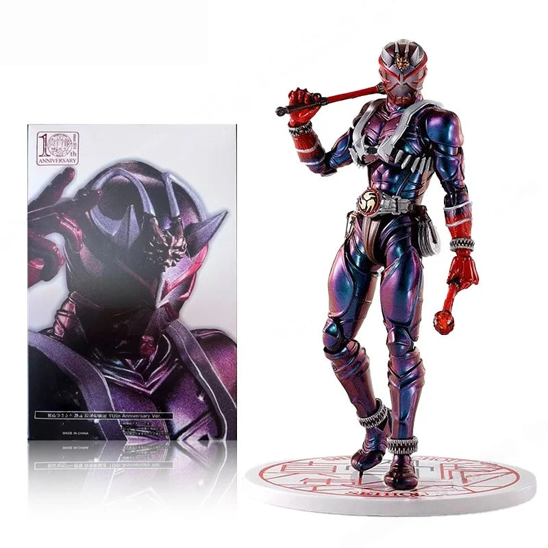 Shf Kamen Rider Kabuto Basic Form 10th Anniversary Commemorative Edition True Bone Carving Action Figure New Sale Gift