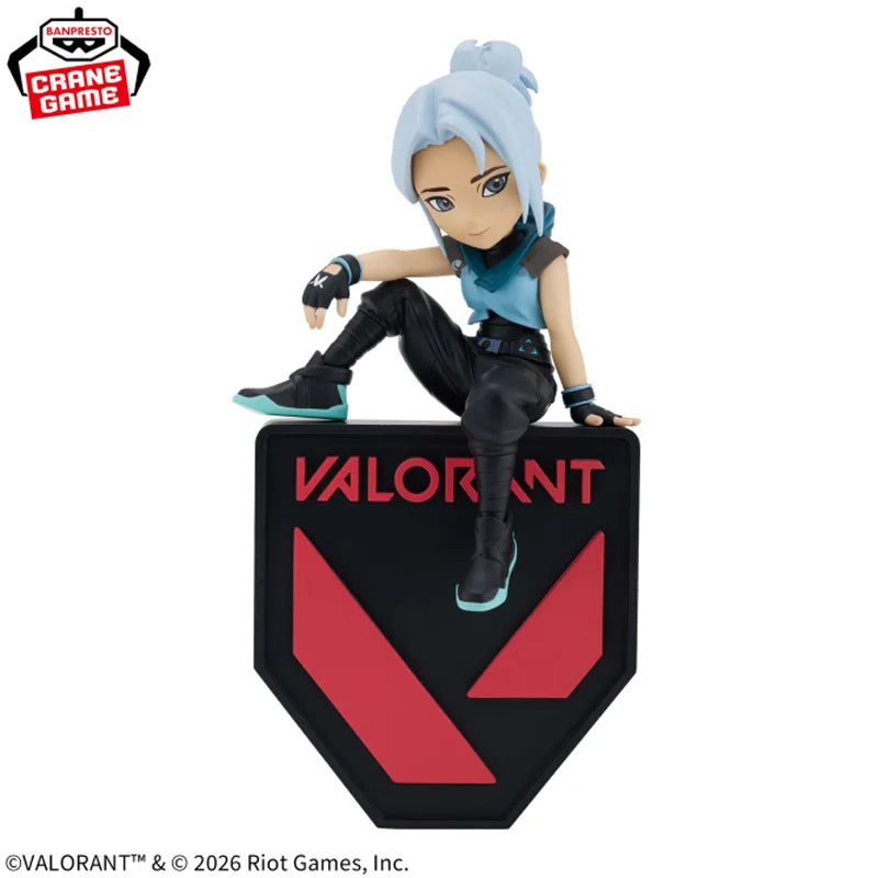 In Stock [Genuine] Bandai Banpresto Valorant Monitor Top Figure Jett Viper Sage Phoenix Sova Anime Figure Model Collector Doll