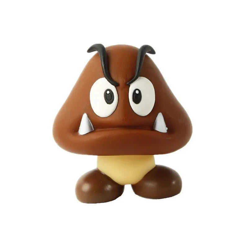 Super Mario Bros Action Figure Toys Toad Peach Luigi Yoshi Donkey Kong Wario Anime Model Ornaments For Children Birthday Gift