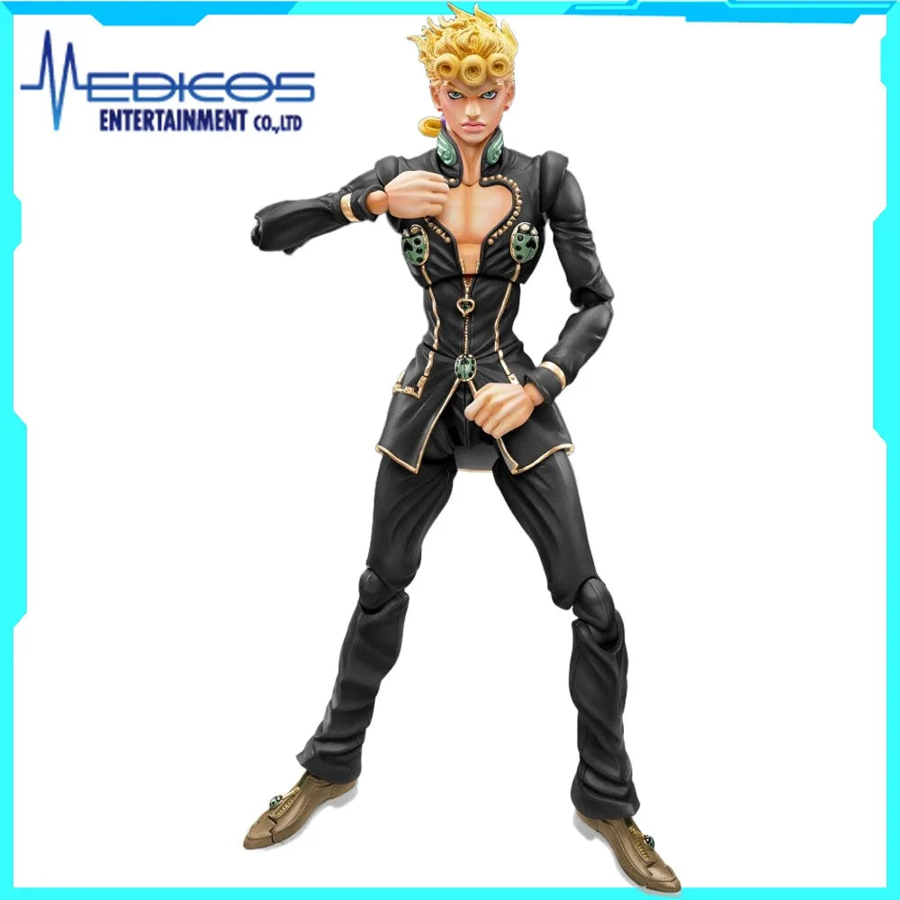 100% Original in Stock Medicos Entertainment Jojo No Kimyou Na Bouken Giorno Giovanna Finished Figure Character Model