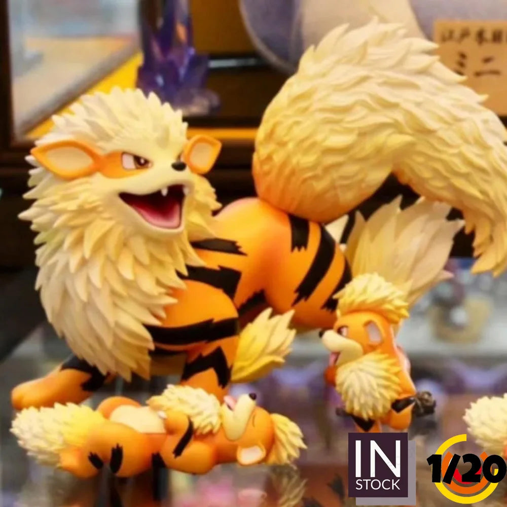 [IN STOCK] 1/20 Scale World Figure [WG STUDIO] - Growlithe & Arcanine