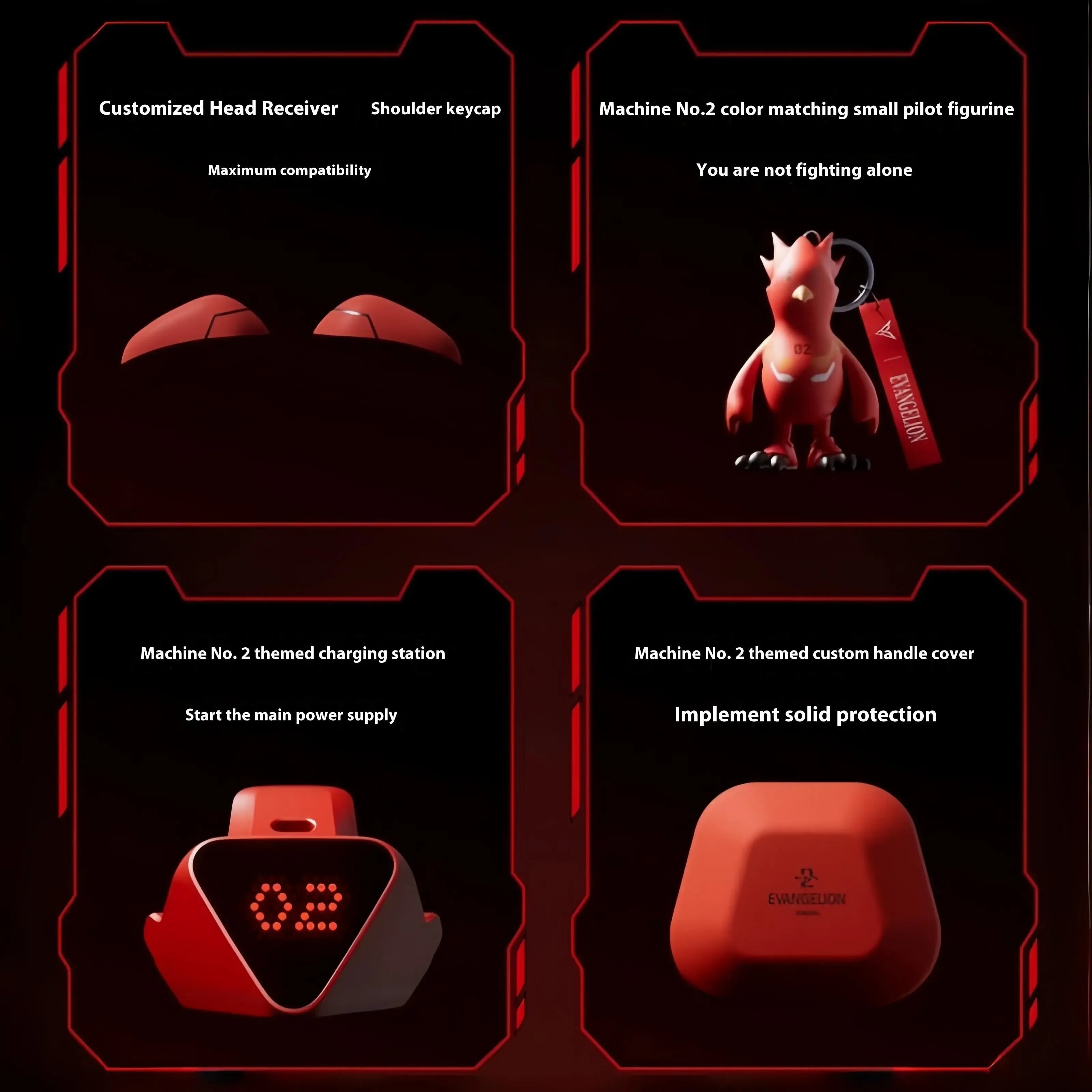 Flydigi  Apex 5 Wireless Controller with Dock for PC, Switch, Mobile, XBox & Steam | Anime Asuka Edition