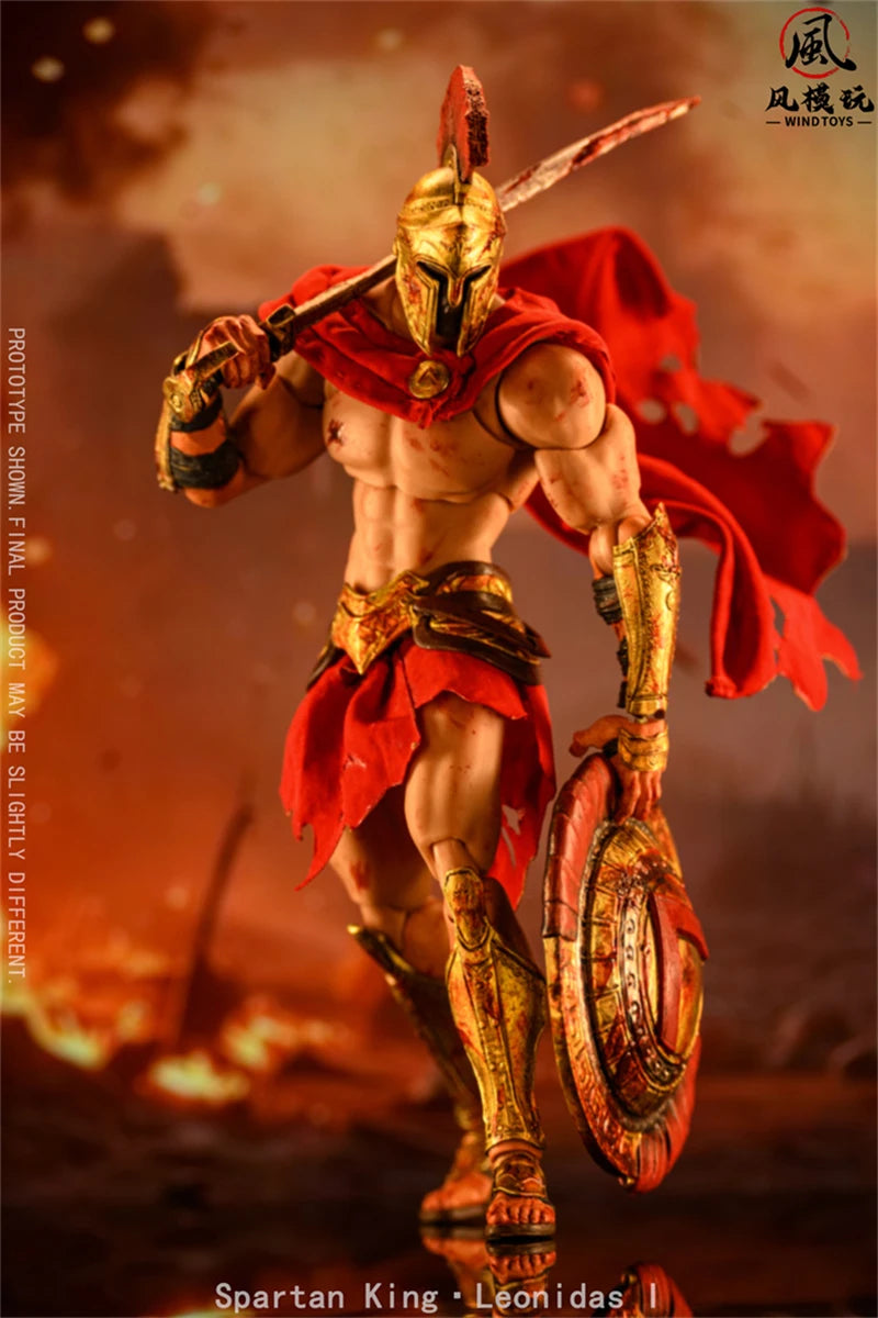 【Pre-Sale】 Wind Toys Spartan King Leonidas 1 FMW004 1/12 Action Model Collectible Figure Toys