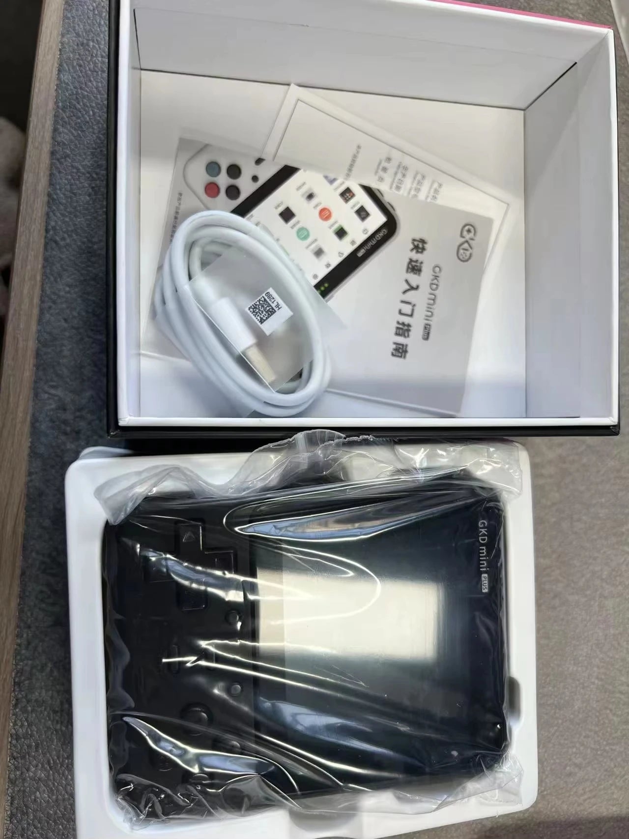 GKD Mini Plus Handheld - 3.5" IPS Retro Portable Gaming Console with WiFi/Bluetooth/OTA, GB/GBA/SNES/Genesis Emulator Support