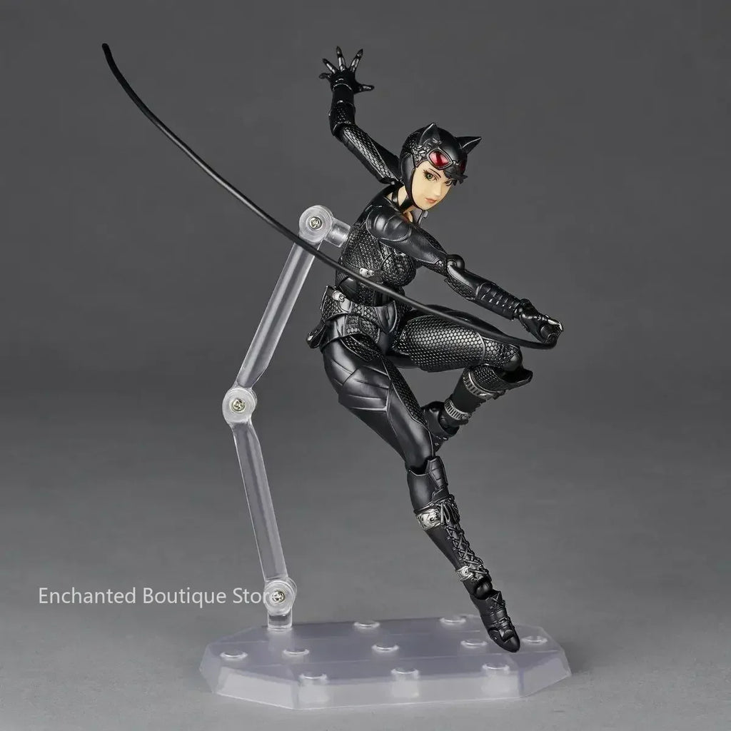 In Stock 100% Original Kaiyodo Revoltech Incrível Yamaguchi Catwoman Figuras De Ação Modelo Brinquedos  Figure Model ToyGift