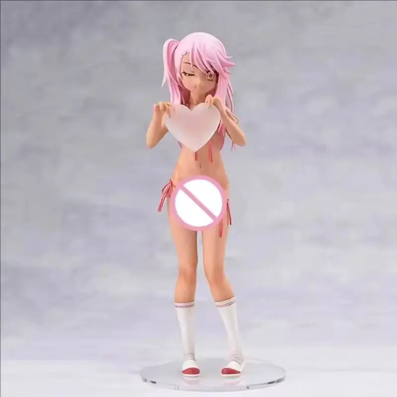 21cm  Sexy Anime Fate Kaleid Liner Prisma Illya Action Figure PVC Collectible Illyasviel & Chloe Von Einzbern Madoka Sakura