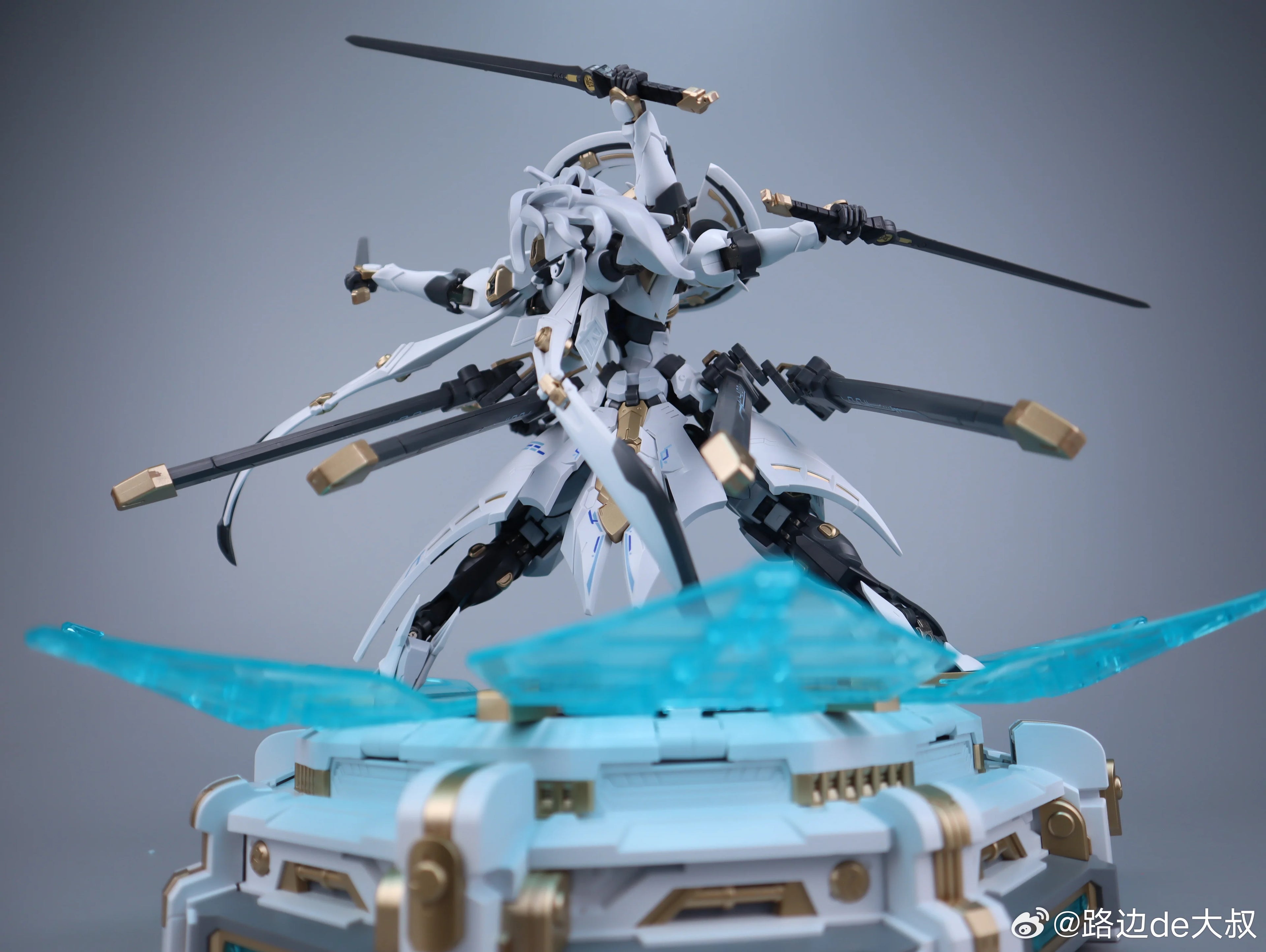 SUNDAY HOBBY Xiao Yao Zi Mechanical Gourd 1/100 22cm Alloy Skeleton Assembly Model With Collectible Robot Toy
