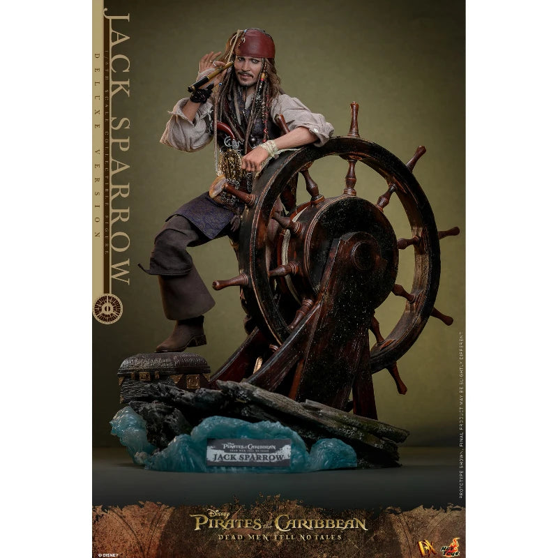 In Stock Hottoys DX37 DX38 Jack Sparrow Pirates of The Caribbean 1/6 Animation Action Figure Toy Gift Model Collection Hobby