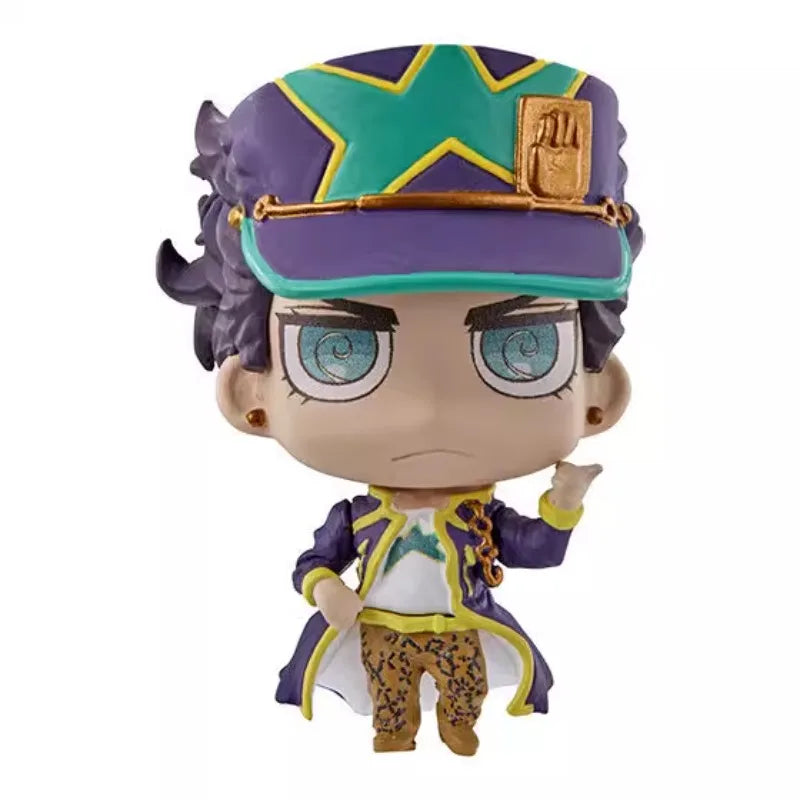 JoJo's Bizarre Adventure Gashapon Toys Jolyne Cujoh Foo Fighters Kujo Jotaro Ermes Costello Q Version Figure Ornaments Toys