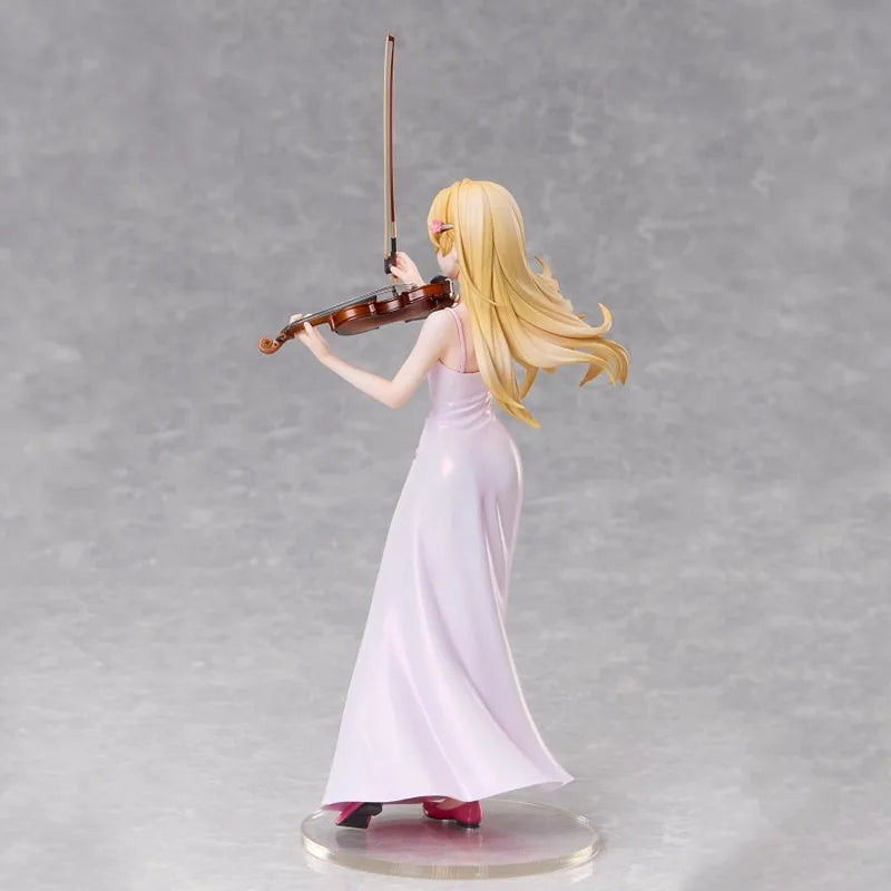 Your Lie in April Kaori Miyazono 100% Original genuine 250mm PVC Action Anime Figure Model Toys Figure Collection Doll Gift