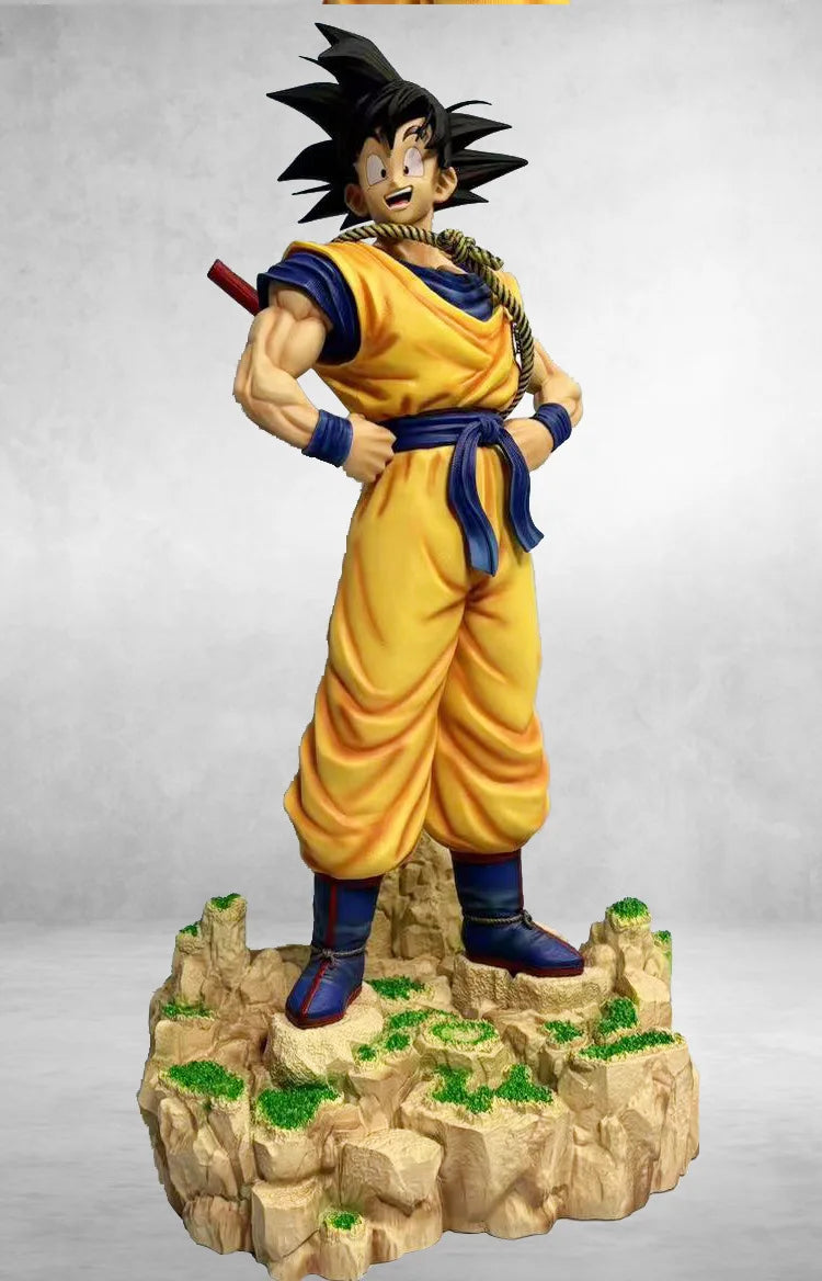 70 cm Die neue Dragon Ball Anime-Figur Super Saiyajin Son Goku Dream Actionfigur Statue Sammlung Ornamente PVC Modell Geschenkspielzeug