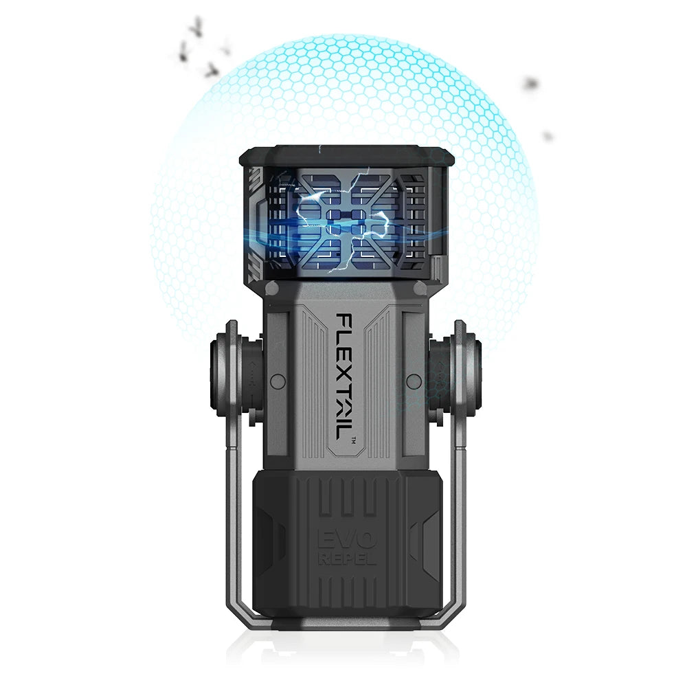 FLEXTAIL EVO Repeller Mosquito Repeller Rechargeable with 3000LM Camping Lantern for Outdoor Patios Camping (Mats Not Include)