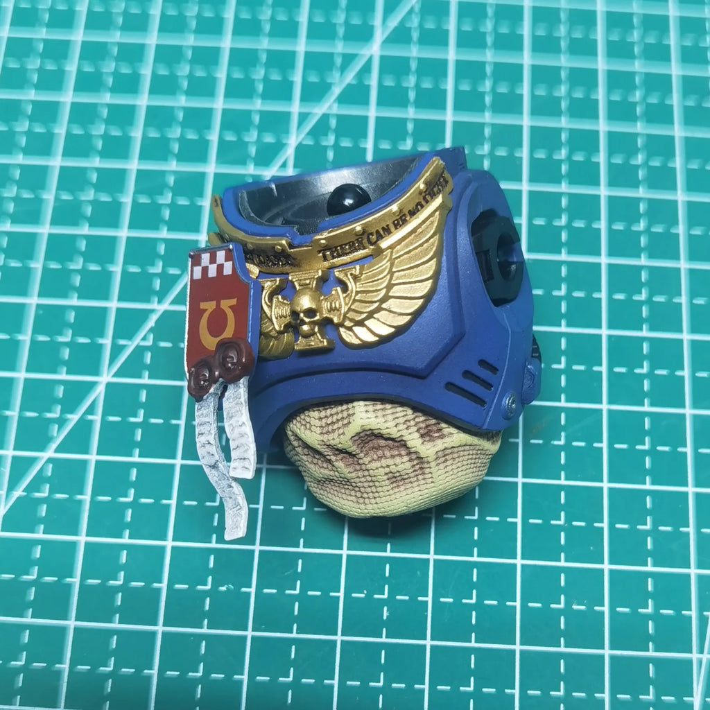 【Accessories】JOYTOY Warhammer 1/18 Action Figures Ultramarines Metaurus with Power Axe, Stormshield and Plasma Pistol Model Toy
