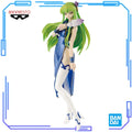 In Stock Bandai Original Genuine Banpresto Code Geass Hangyaku No Lelouch C.C. EXQ Figure 21cm Model Collection Toy Figures Gift