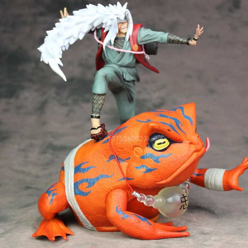 Neue Jiraiya Figur Manga Naruto Gama-Bunta Action Figur 23cm PVC Modell Dekoration Sammeln Desktop Kinder GK Spielzeug Geschenke