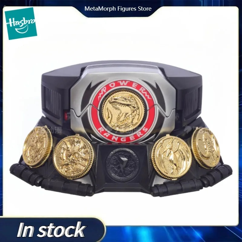 Original Hasbro Power Rangers Mighty Morphin Power Morpher Premium Anime Figure Toys Collection