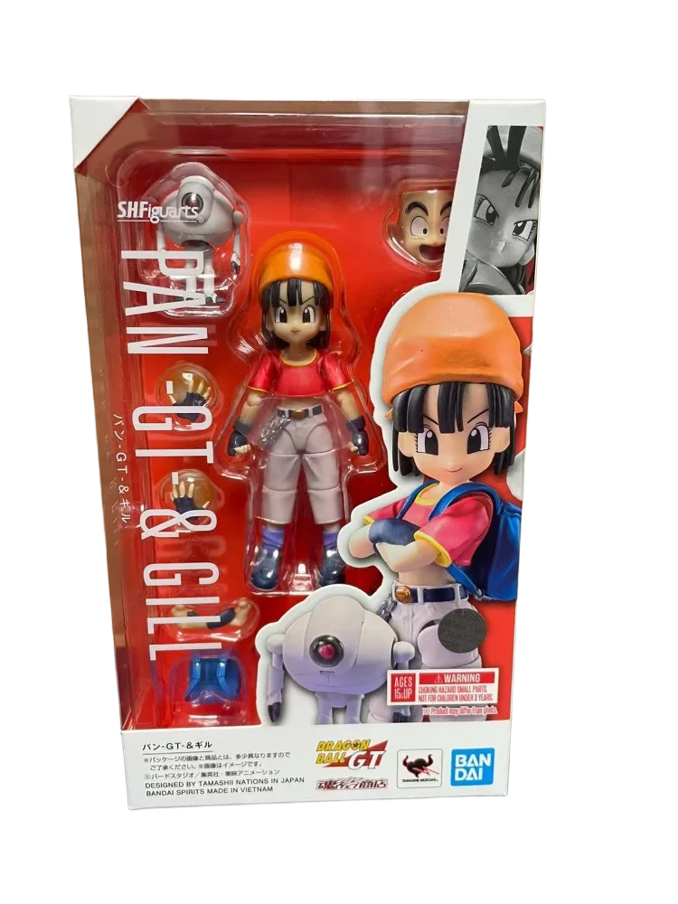 Low Price In Stock Bandai Original Box S.H.Figurats SHF PAN -GT -& GILL NARUTOP99 Edition Anime Action Figure Model Toy Gift