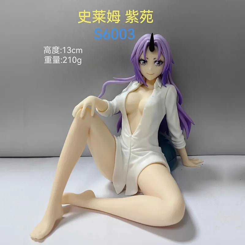 13CM Anime Figure Shion That Time I Got Reincarnated As a Slime Relax Time Loungewear Anime Figure Toy Gift  Action Figure