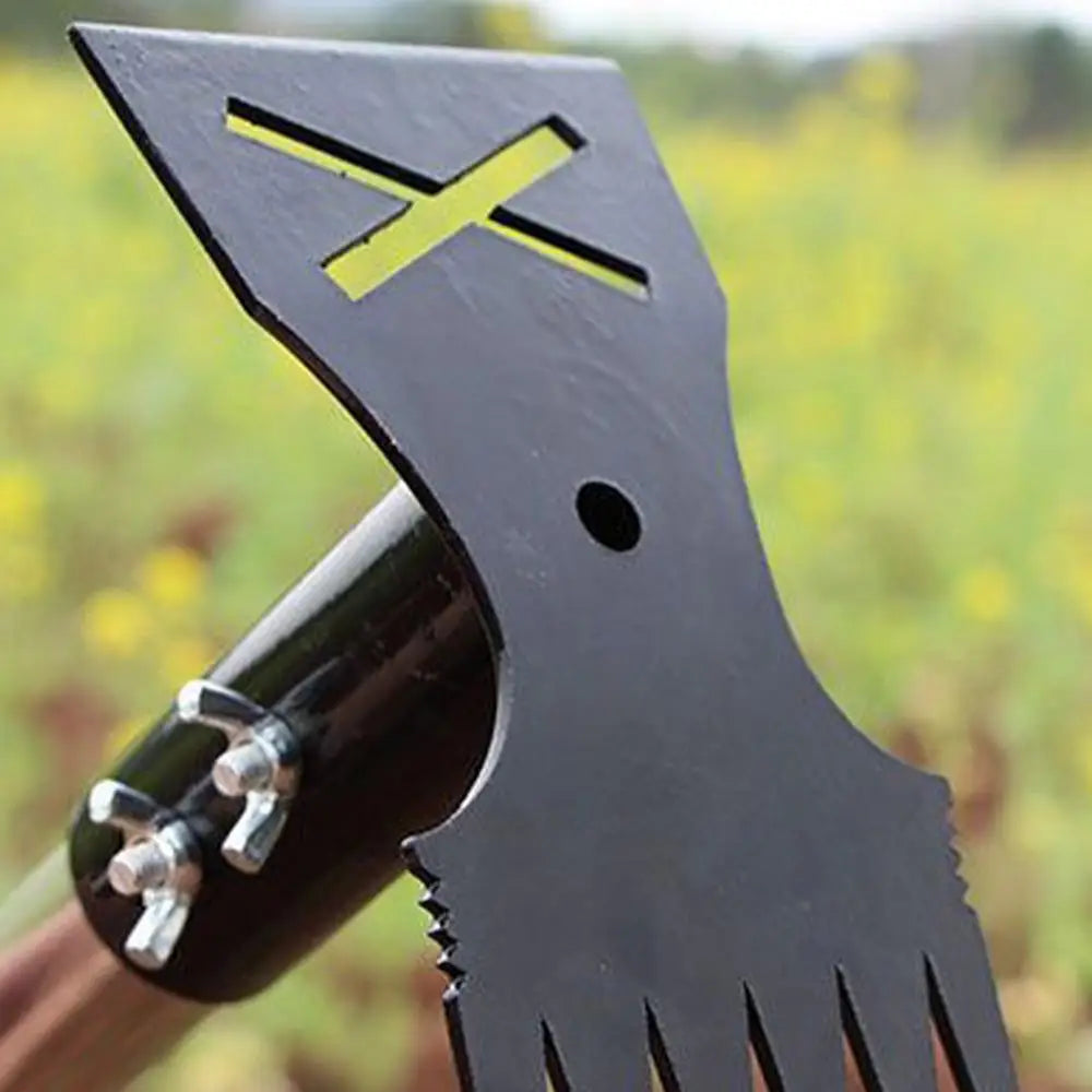 Unkrautstecher, Garten-Unkrautstecher, doppelseitig, rostbeständig, ergonomisches Design, für Unkrautstecher im Garten, Hinterhof, Grasfarm 