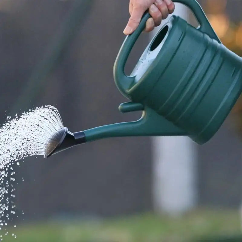 1Pc 5L Watering Can Plastic Essential Watering Can Light Weight Can Watering Can Indoor Outdoor Family Gardening Garden Supplies