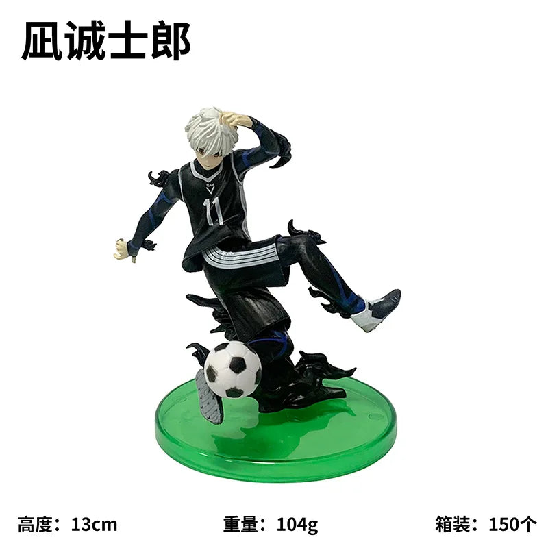 12CM Anime Gekijouban Blue Lock Episode Nagi Nagi Seishirou Figure Blue Lock Model Toy Gift Action Figure PVC