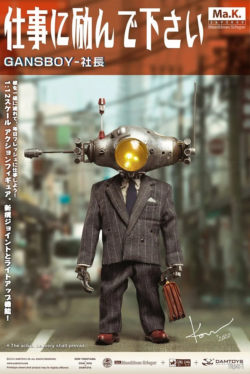 【In Stock】Original CoalDog DAMTOYS CS020 Gansboy-President 1/12 Action Figure Toys Ornaments Gifts