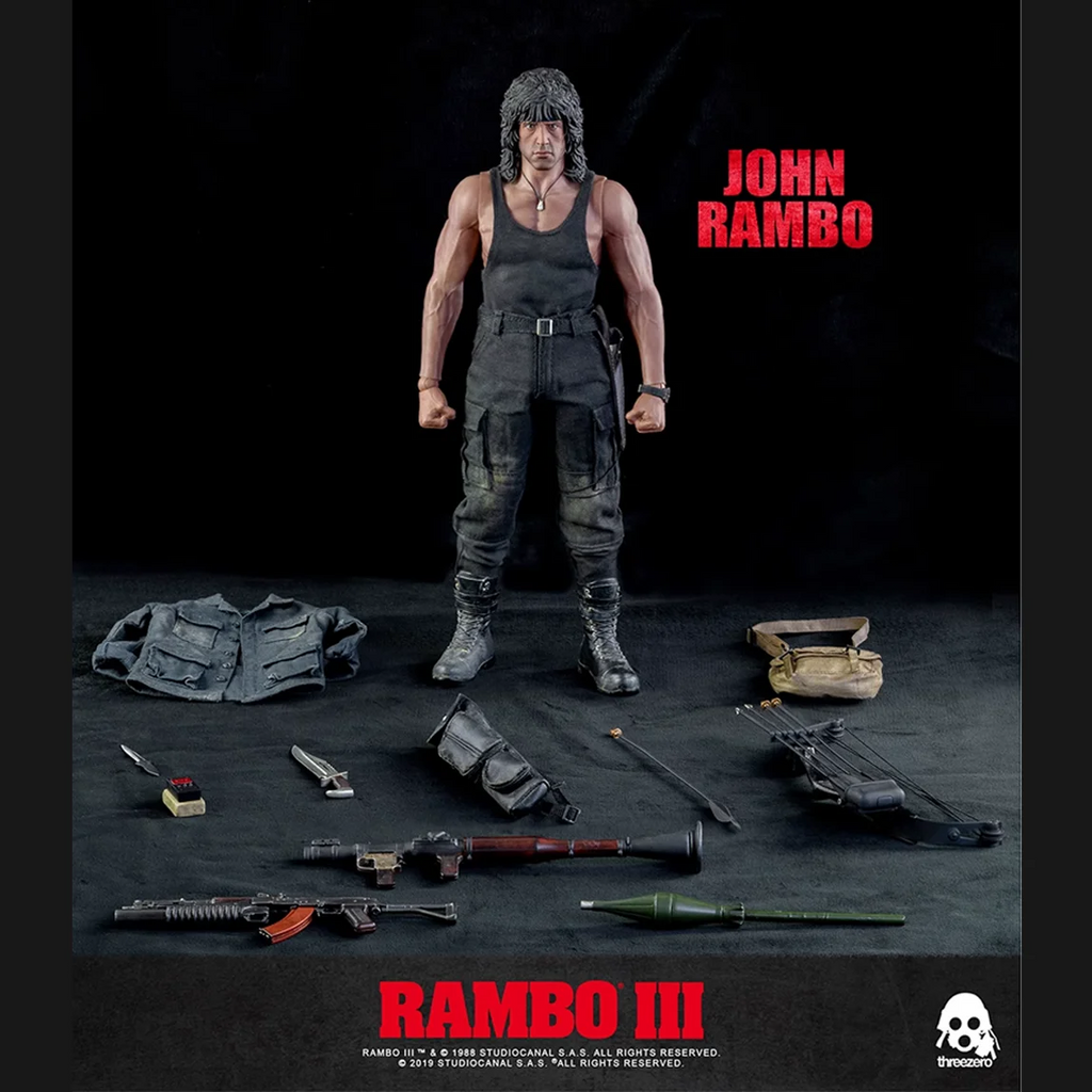 Original Threezer 3A 1/6 3Z0169 Rambo III Rambo John Rambo Action Figure Model Toys 12 inch collectible scene ornament gift