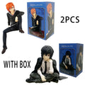 FuRyu Bungo Stray Dogs 12cm Dazai Osamu Noodles Press Figur Japanische Cartoon Figuren Sammlung Niedliche Spielzeuge