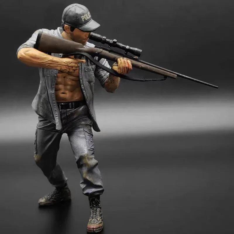Genuine Bulk 5 Inch Action Figure Rick Grimes Morgan Jones Andrea Pvc Anime Model Collectible Toy