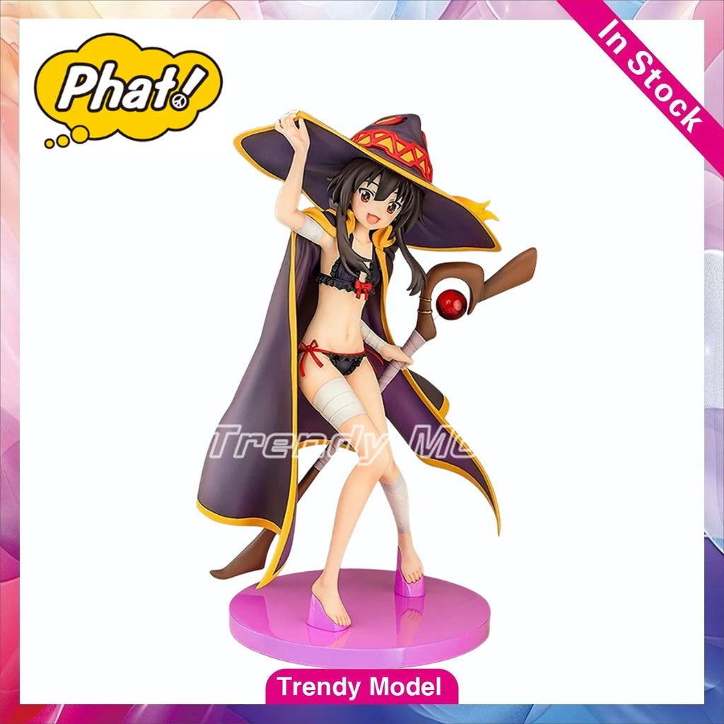 【TM】In Stock Phat！ Blessings for The Beautiful World Megumin 1/7 Figures Model Toy Gift Collection