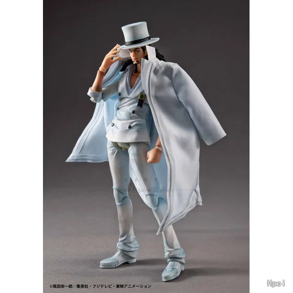 MegaHouse Variable Action Heroes Figure【ONE PIECE】Rob Lucci Monkey D. Luffy Gear 4 Boundman, Articulated Collectible Figure