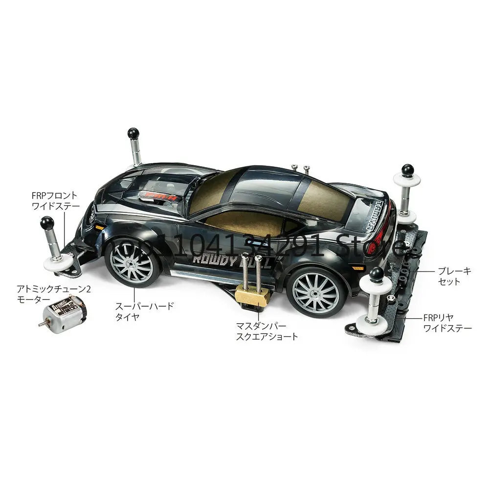 Original Tamiya Mini 4WD FMA Chassis Advanced Formula Car Set 18710 Collectible Toy Model Birthday Gift
