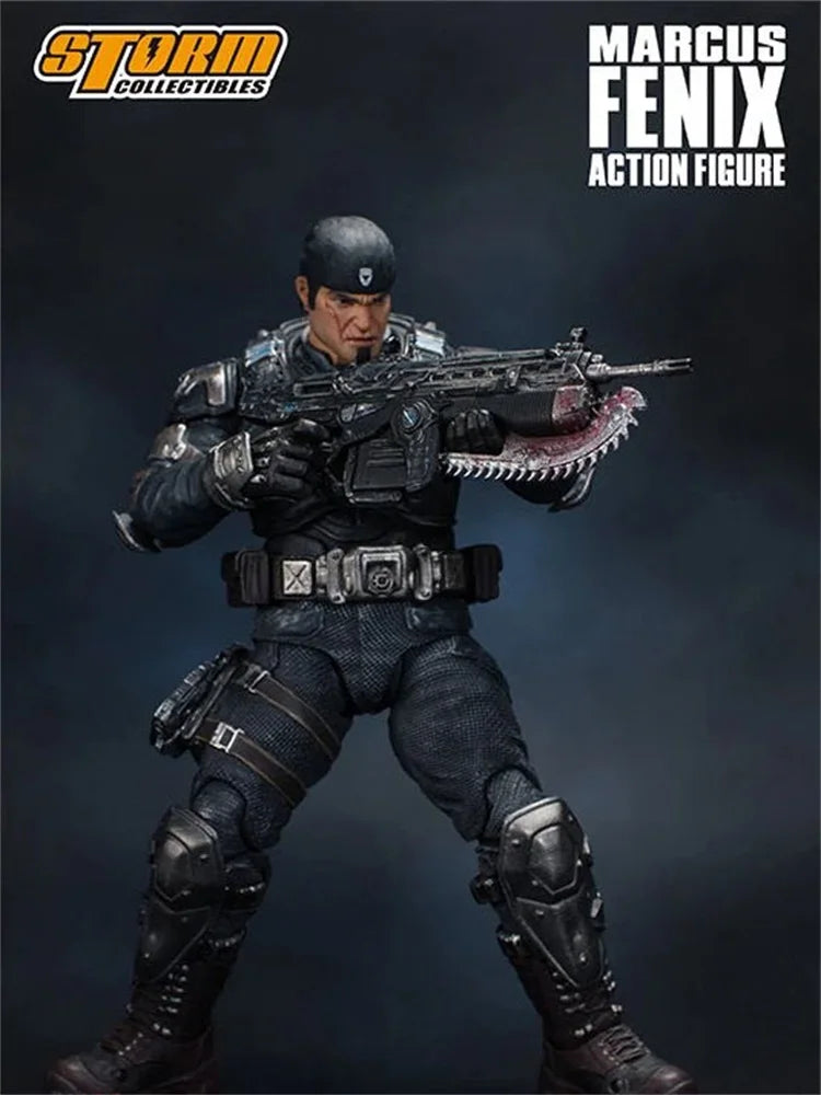 Storm Toys 1/12 Soldier Marcus Fenix 6'' Action Figure Doll Model Toy In Stock Collection