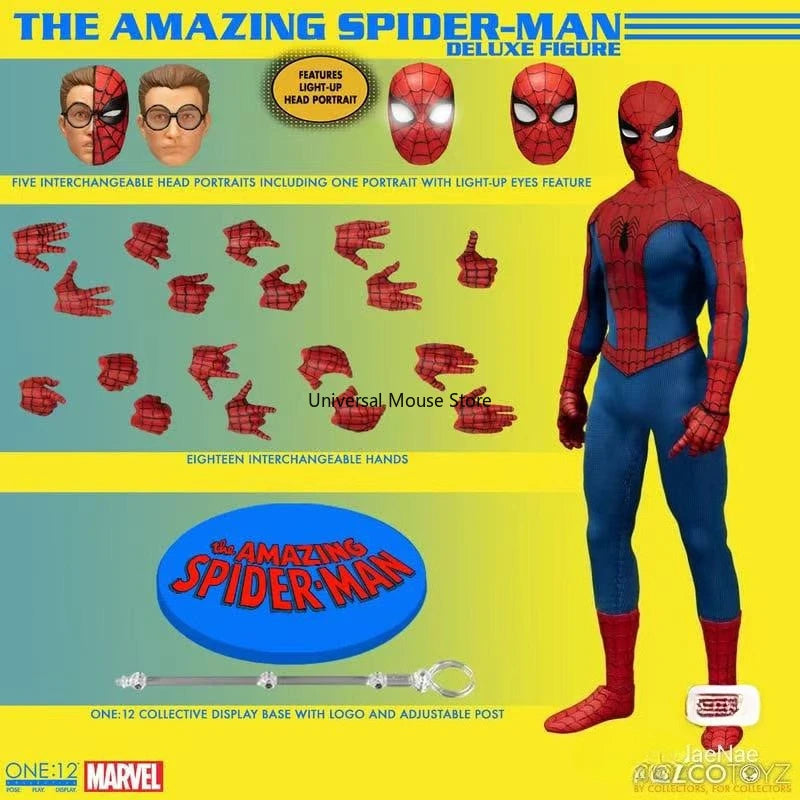 Mezco Spider-Man Ant Peter Parker Can Use Figure 6 Inches