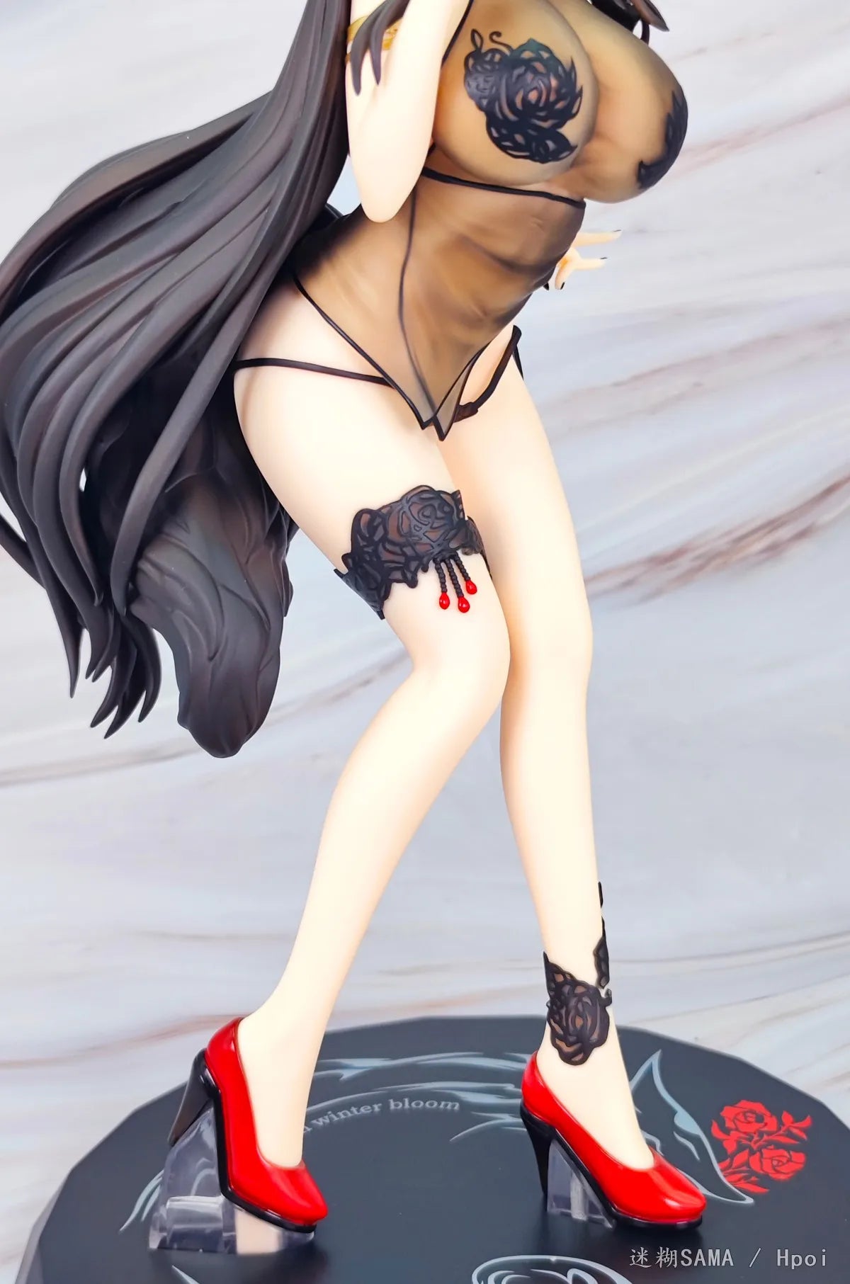 In Stock Maxcute 1/6 Rose Red Lady Matchmaker Sexy Girl 28cm Doll Anime Figures Gift Toys Models PVC Collectible