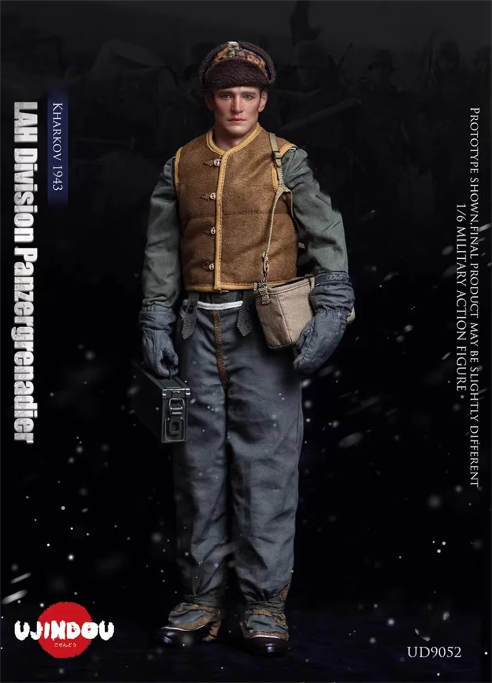 In Stock For Sale 1/6 UJINDOU UD9052 Soldier Doll Full Set Moveable Action Figure About 12" Gift For Fan Collect