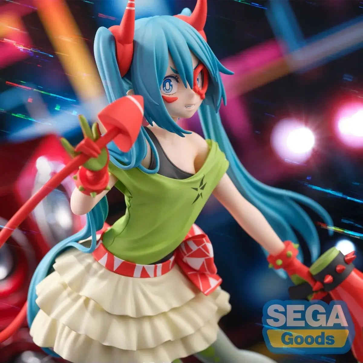 Judai Original SEGA FIGURIZMα Miku DE:MONSTAR T.R Devil PVC Action Figure Model Doll Toys