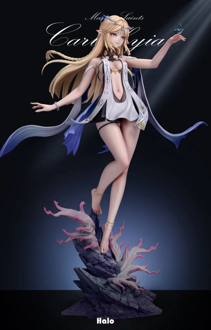1/4 Resin Halo Studio Gk Wuthering Waves Cartethyia Game Action Figure Collectible Garage Kit Model Statue Toys Gift