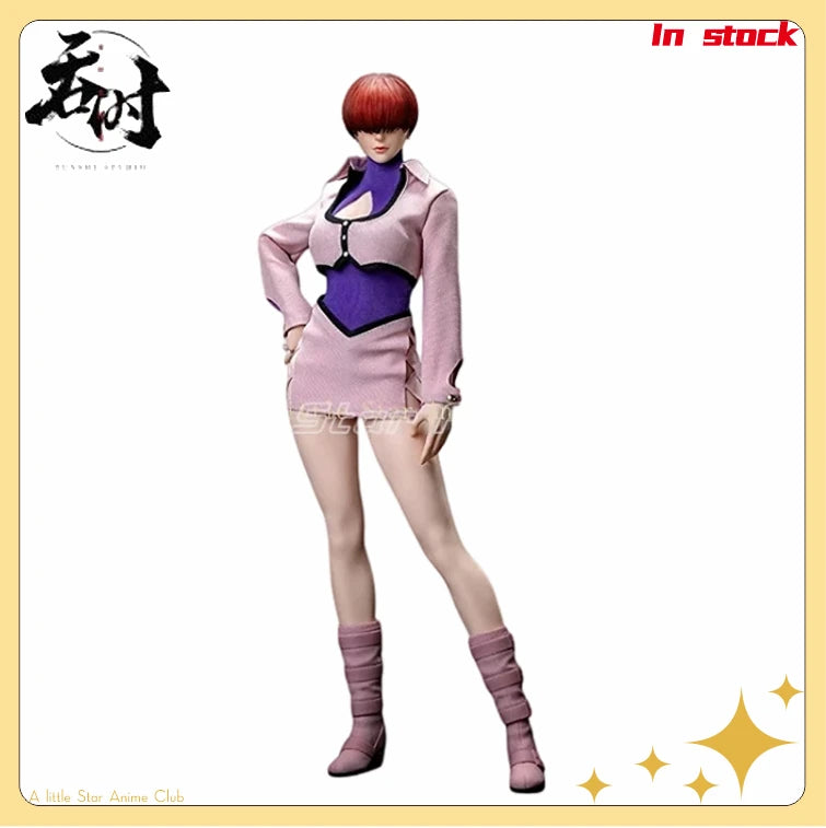 In Stock Original Tunshi Studio THE KING OF FIGHTERS '97 Shermie 1/6 Action Figure Model Figure Toy