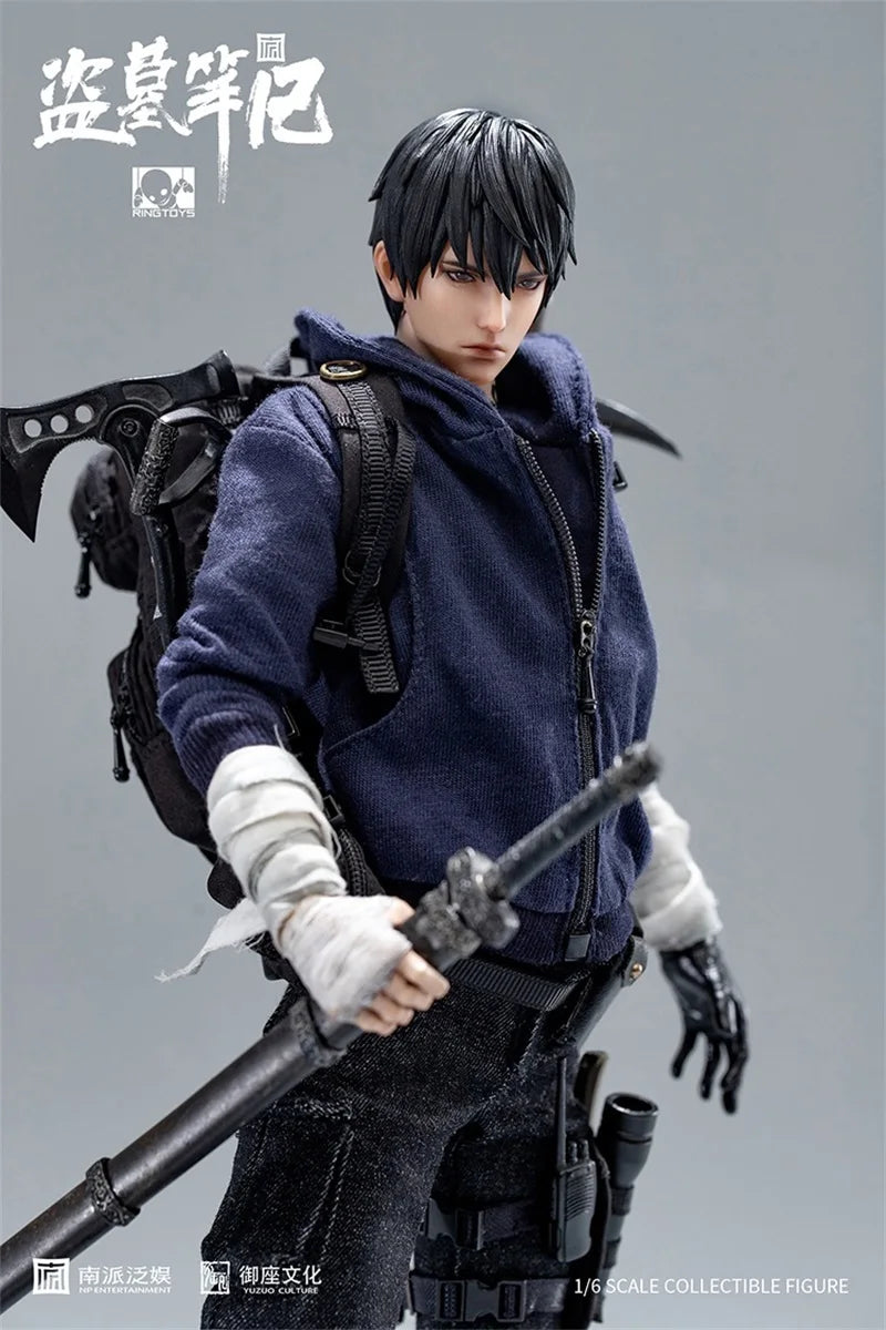 RINGTOYS 1/6 Time Raiders Zhang Qiling Full Set Moveable Actioni Figures Normal Version No Platform Base For Collectable