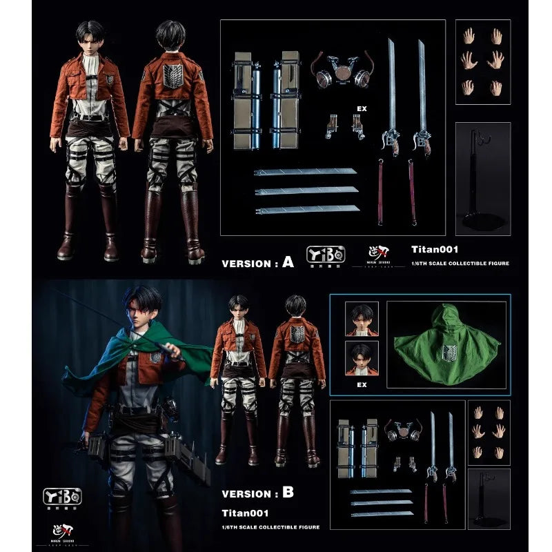 In Stock YIBO TOYS & Niren Studio YB-R2013 1/6 Soldier Dolls Animation Action Figure Toy Gift Model Collection Hobbies
