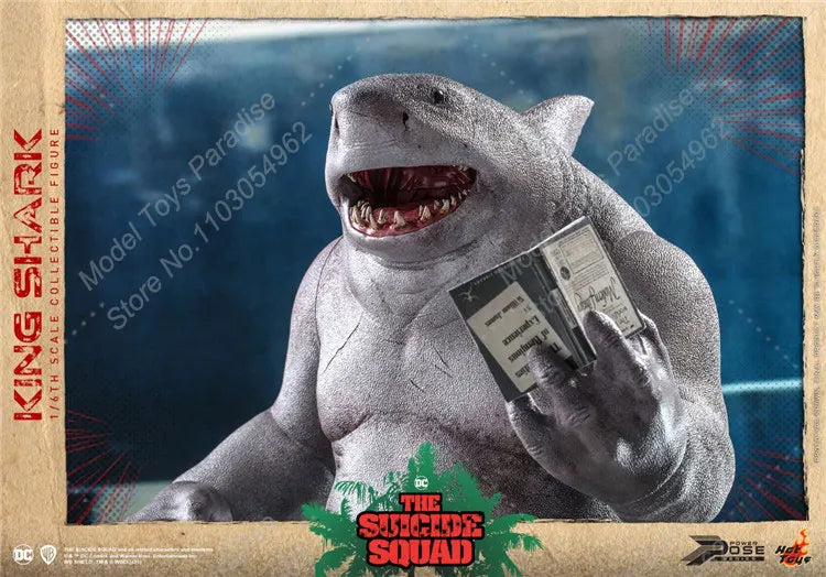 HOTTOYS HT PPS006 1/6 Collectible King Shark The Suicide Squad Nanaue Super Villain Full Set 12inch  Action Figure Soldier Model