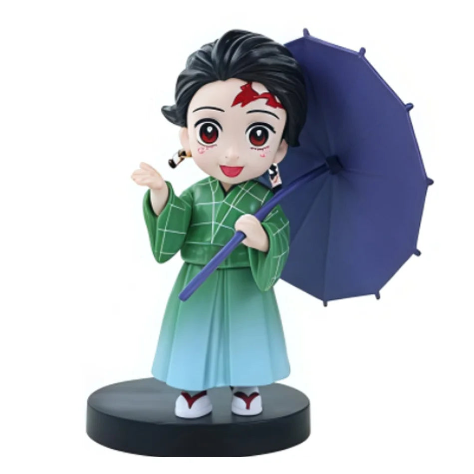 In Stock Original Anime Plum Rain Series AB Blind Box Figure Model Desktop Ornament Trendy Toys Collectible Gift