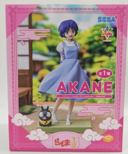 Original Sega In Stock Ranma 1/2 Series Ranma Saotome Akane Tendo Shampoo Anime Figure Pvc Desktop Decor Model Collect Toys Gift