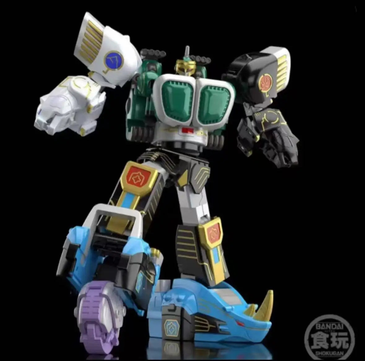 In Stock BANDAI Hyakujuu Sentai Gaoranger Anime Figure PB Limited Shokugan Action Figure Toys for Kids Gift Collectible Model