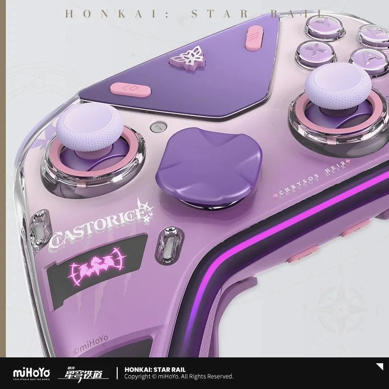 [Genuine] miHoYo Honkai Star Track Castoriuce APEX5 Wireless Game Controller Bluetooth Power Feedback Elite Game Controller