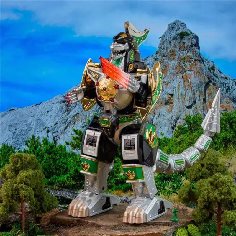 Original Hasbro Power Rangers Lightning Collection Scale Zord Ascension Project Mighty Morphin Dragonzord Anime Figure Toy