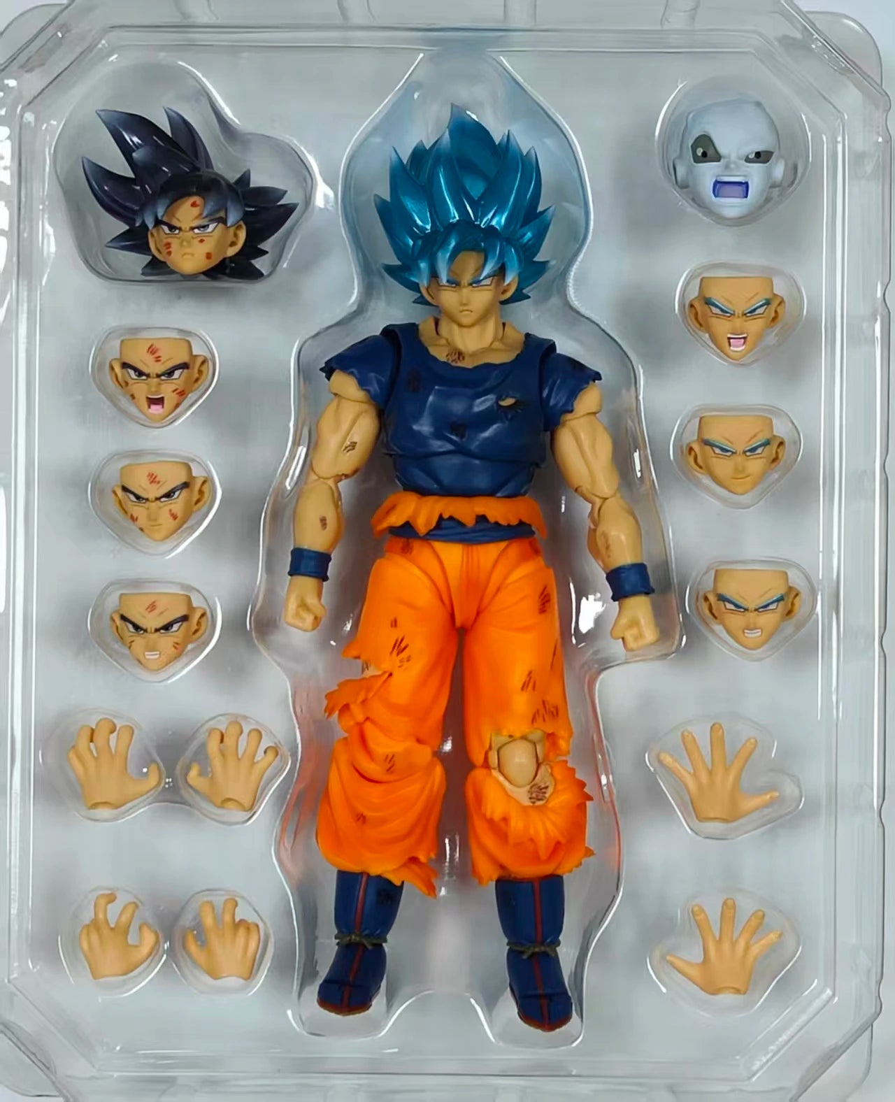 In Stock HY Studio Dragon Ball Sun Wukong Ordinary Version War Damage Version The Comfortable Martial Artist Action Figures