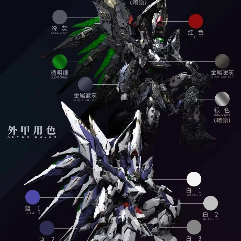 Hot In Stock EINTA INDUSTRIES SKY DEFENDER Level-Ultimate NPCM-017 1/72 Assembling Model Mecha Model Pvc Toys Oversize Mecha